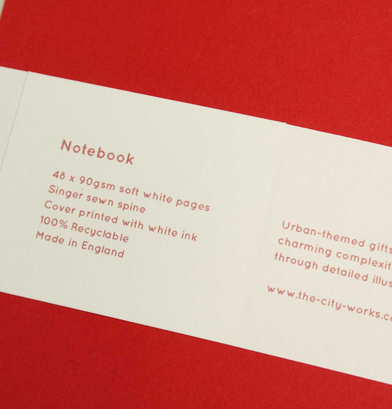 The City Works A5 Notebook