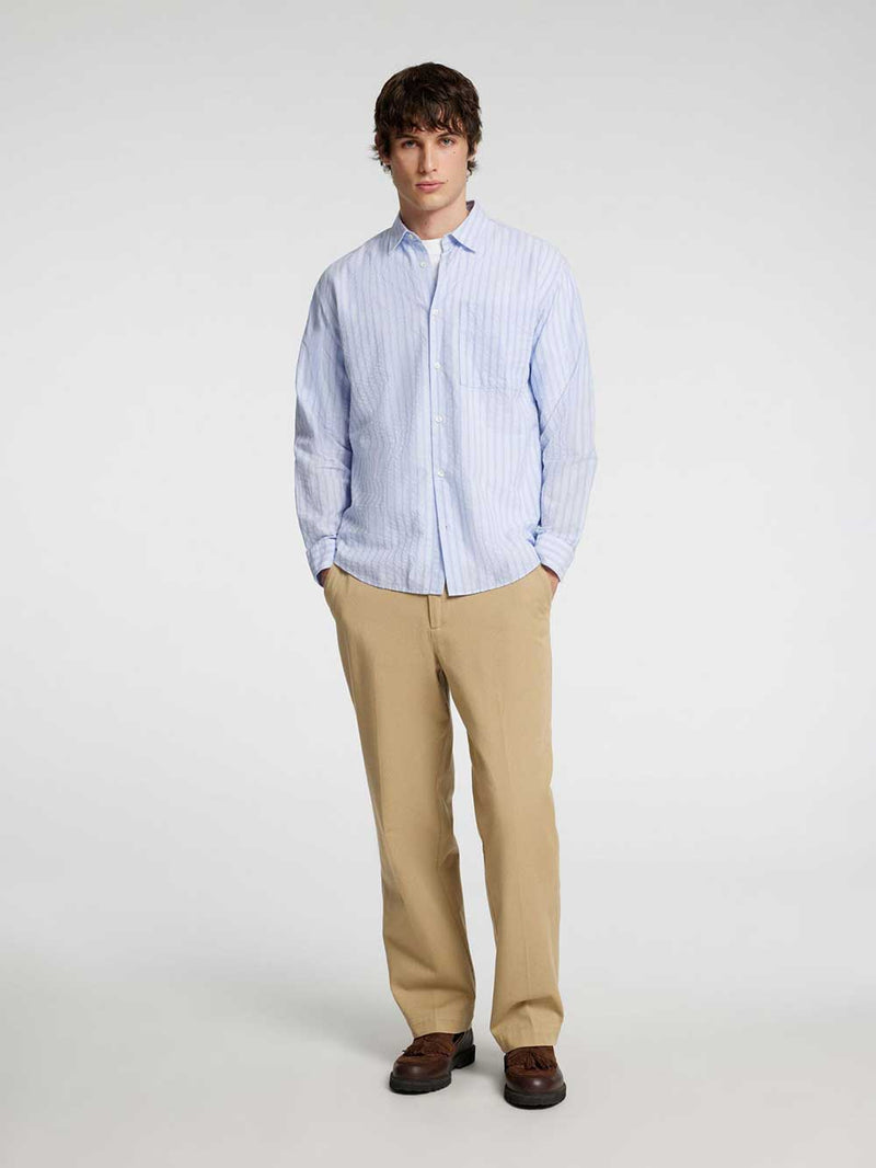 Selected Homme Loose Fit Trousers in Kelp