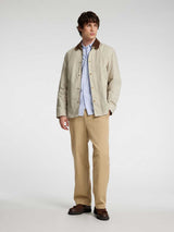 Selected Homme Loose Fit Trousers in Kelp