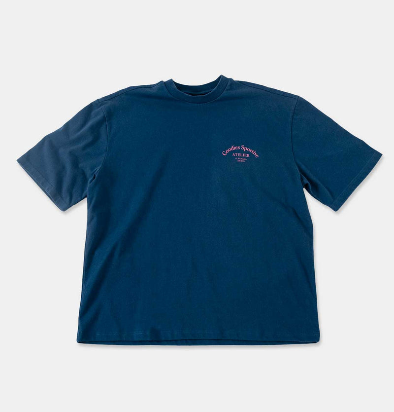 Goodies Sportive Premium T-Shirt in Blue