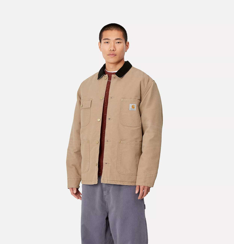 Carhartt WIP OG Chore Coat in Peanut