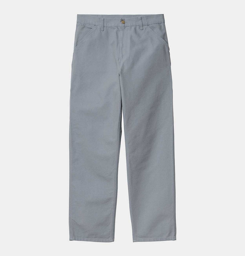 Carhartt WIP Single Knee Pant in Dove Grey Rinsed