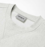 Carhartt WIP American Script Sweatshirt in Ash Heather