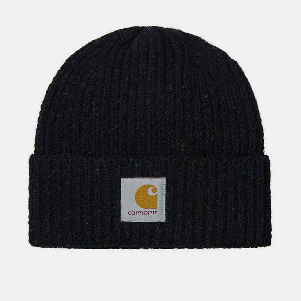 Carhartt WIP Anglistic Beanie in Speckled Black HUH. Store