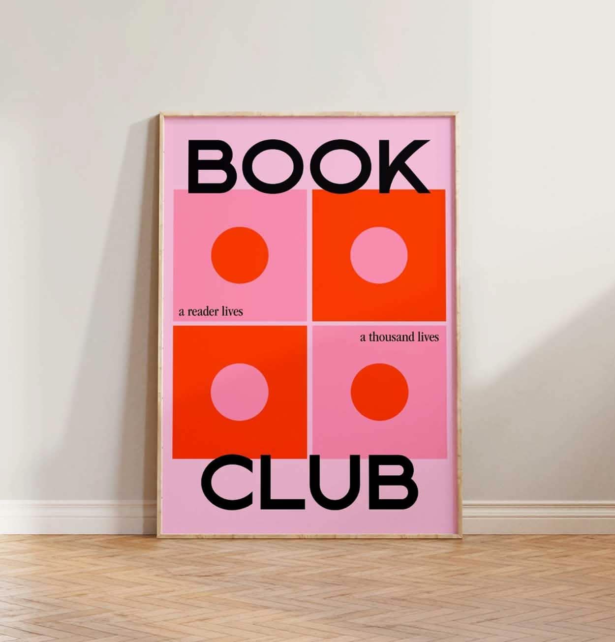 Lune Club Book Club Print – A3