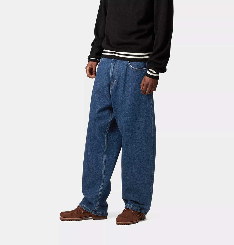 Carhartt WIP Brandon Pant in Blue Stone Washed