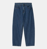 Carhartt WIP Brandon Pant in Blue Stone Washed