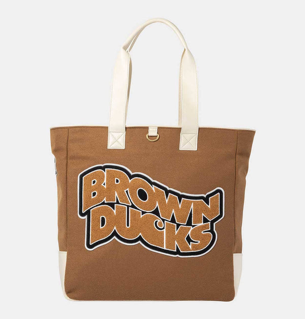 Carhartt WIP Brown Ducks Tote Bag in Hamilton Brown