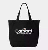 Carhartt WIP Canvas Graphic Tote Bag in Black