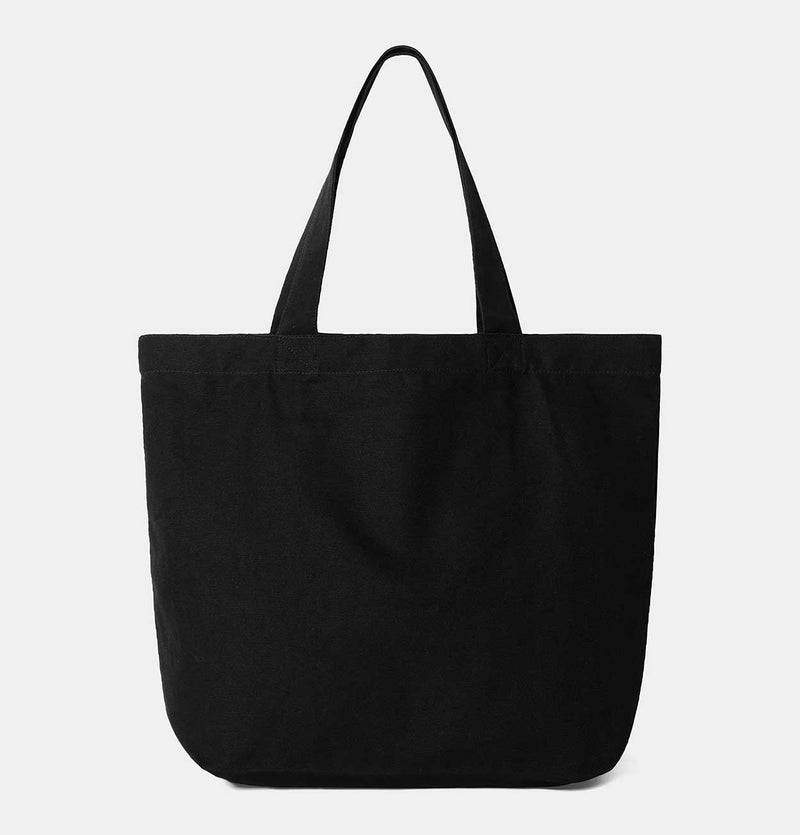 Carhartt WIP Canvas Graphic Tote Bag in Black