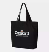 Carhartt WIP Canvas Graphic Tote Bag in Black