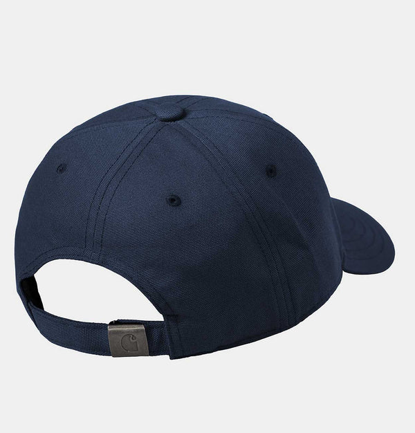 Carhartt WIP Canvas Script Cap in Air Force Blue