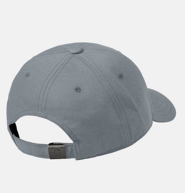 Carhartt WIP Canvas Script Cap in Dove Grey