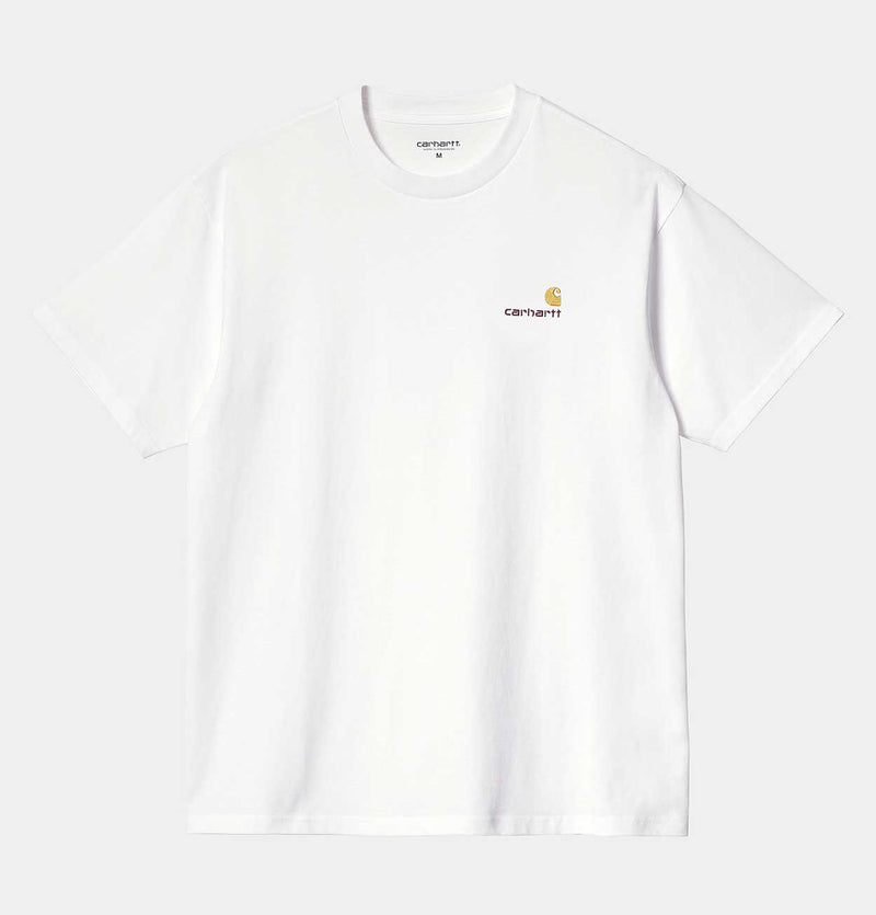 Carhartt WIP American Script T-Shirt in White