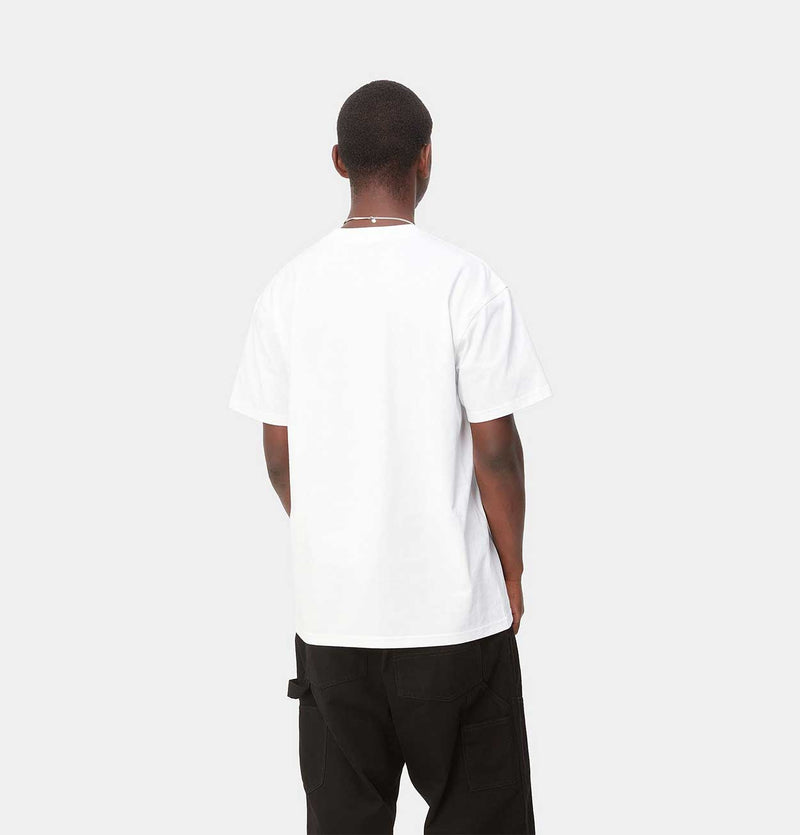 Carhartt WIP American Script T-Shirt in White