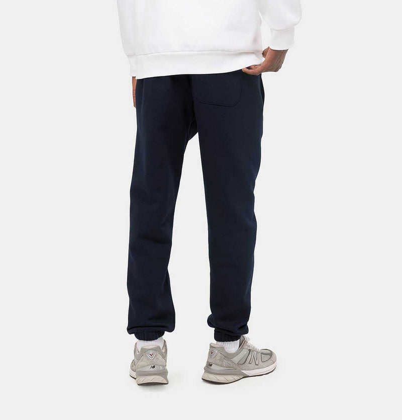 Carhartt WIP Chase Sweat Pant in Dark Navy