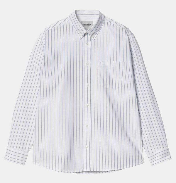 Carhartt WIP L/S Dowlen Shirt in White
