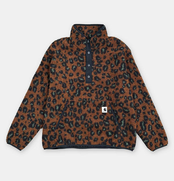 Carhartt WIP Women's Elliot High Neck Liner in Camo Leo Jacquard