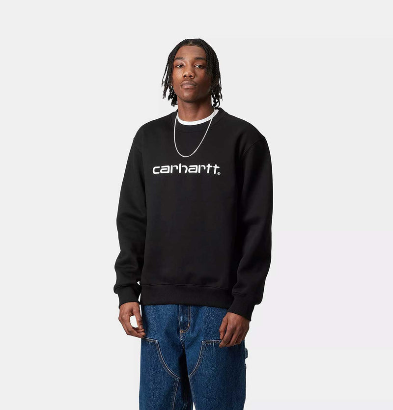 Carhartt WIP Sweat in Black/White