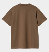 Carhartt WIP Chase T-Shirt in Chocolate