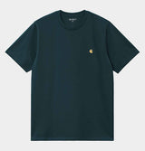 Carhartt WIP Chase T-Shirt in Duck Blue