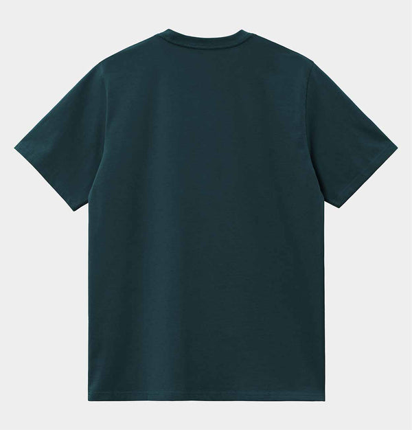 Carhartt WIP Chase T-Shirt in Duck Blue