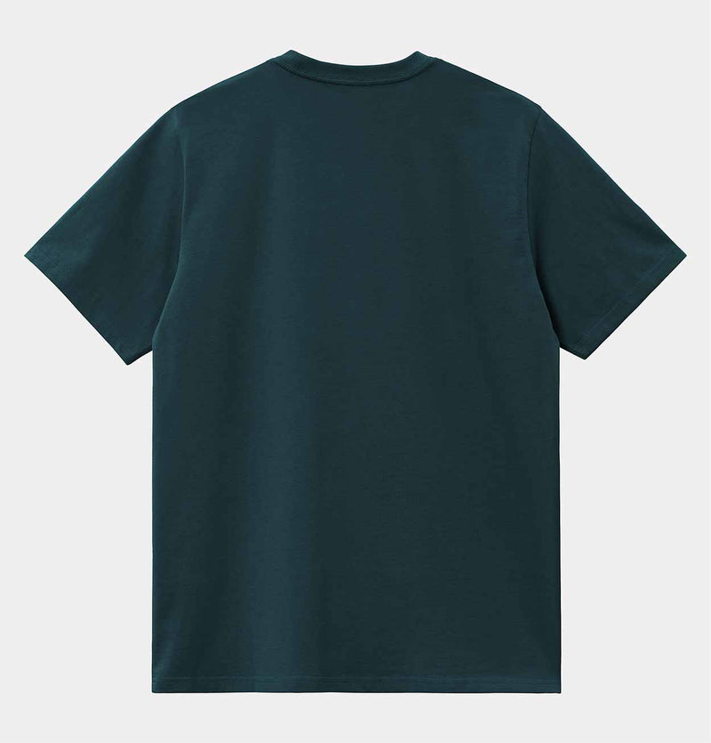 Carhartt WIP Chase T-Shirt in Duck Blue