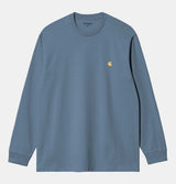 Carhartt WIP Long Sleeve Chase T-Shirt in Positano