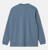 Carhartt WIP Long Sleeve Chase T-Shirt in Positano