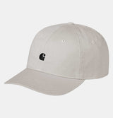 Carhartt WIP Madison Logo Cap in Moonbeam