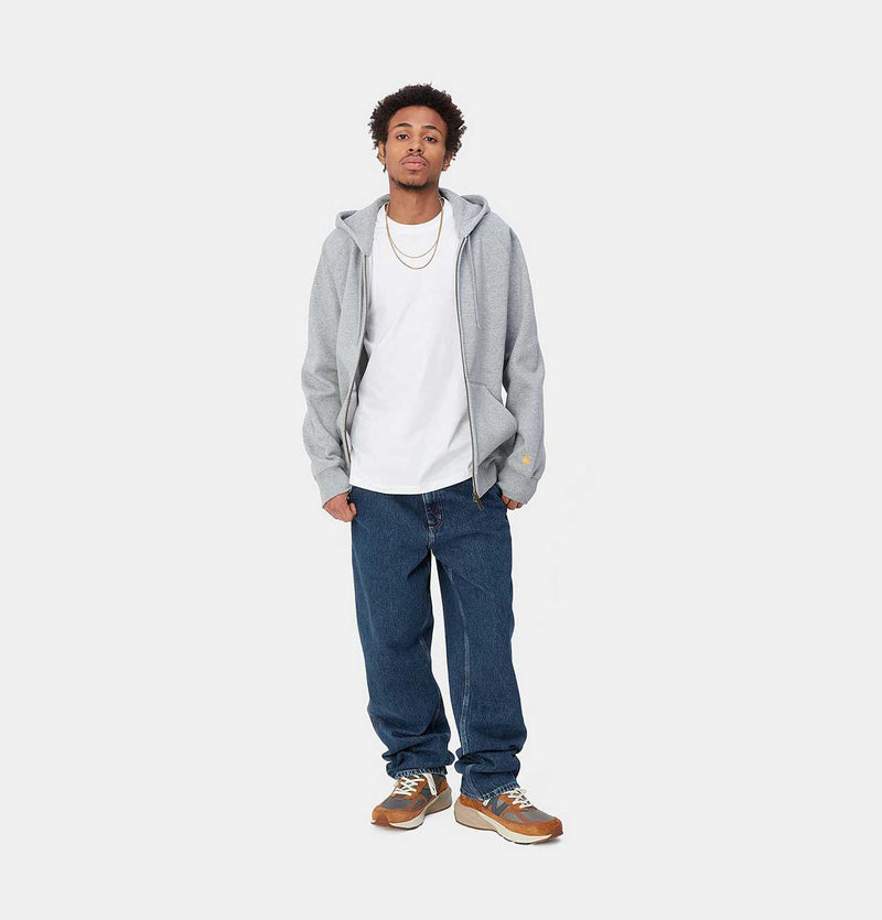 Carhartt WIP Single Knee Pant in Blue Stone Washed