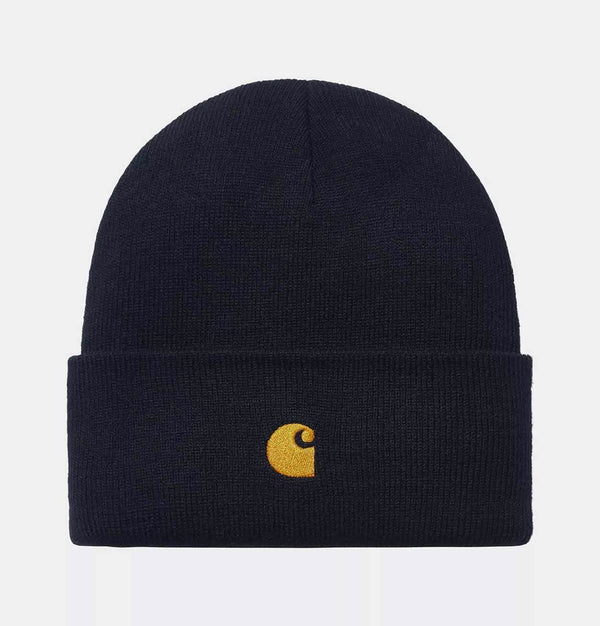 Carhartt WIP Chase Beanie in Dark Navy