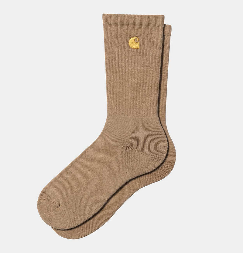 Carhartt WIP Chase Socks in Peanut