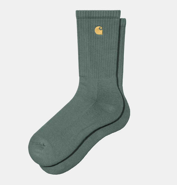 Carhartt WIP Chase Socks in Silver Pine