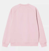 Carhartt WIP Chase Sweatshirt in Air Pink