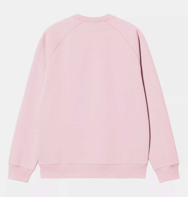 Carhartt WIP Chase Sweatshirt in Air Pink