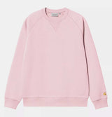 Carhartt WIP Chase Sweatshirt in Air Pink