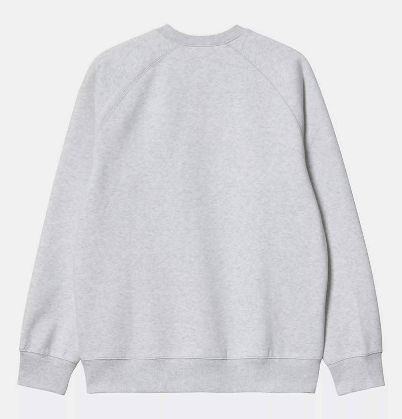 Carhartt WIP Chase Sweatshirt in Ash Heather