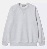 Carhartt WIP Chase Sweatshirt in Ash Heather