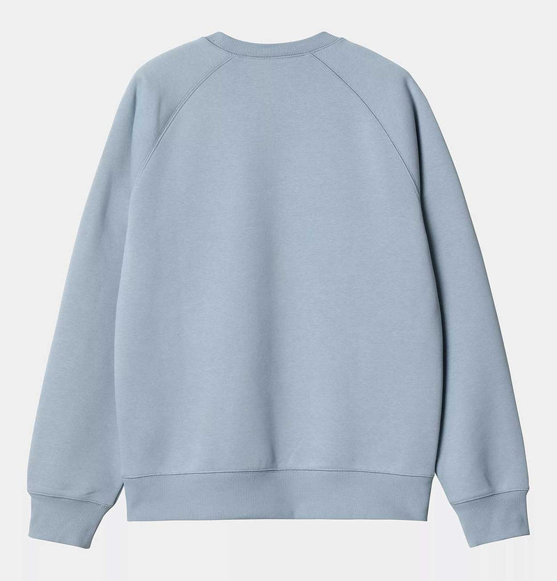 Carhartt WIP Chase Sweatshirt in Frosted Blue