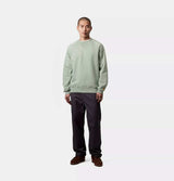 Carhartt WIP Chase Sweatshirt in Frosted Green