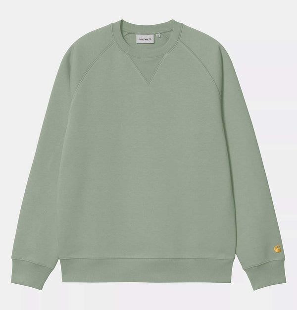 Carhartt WIP Chase Sweatshirt in Frosted Green