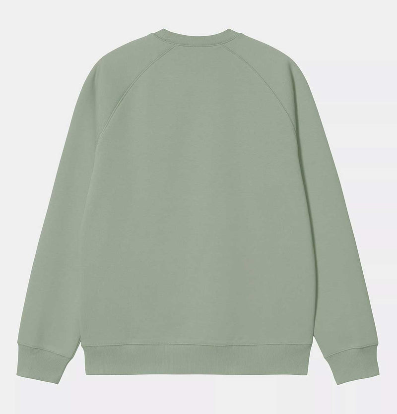 Carhartt WIP Chase Sweatshirt in Frosted Green