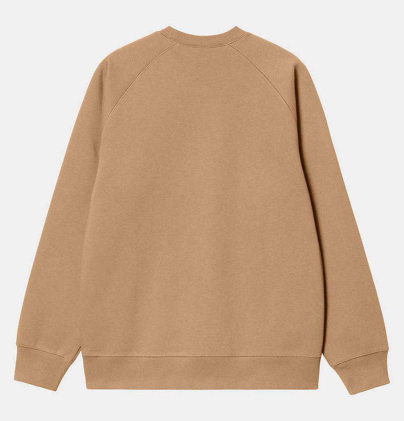 Carhartt WIP Chase Sweatshirt in Peanut