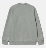 Carhartt WIP Chase Sweatshirt in Grey Heather