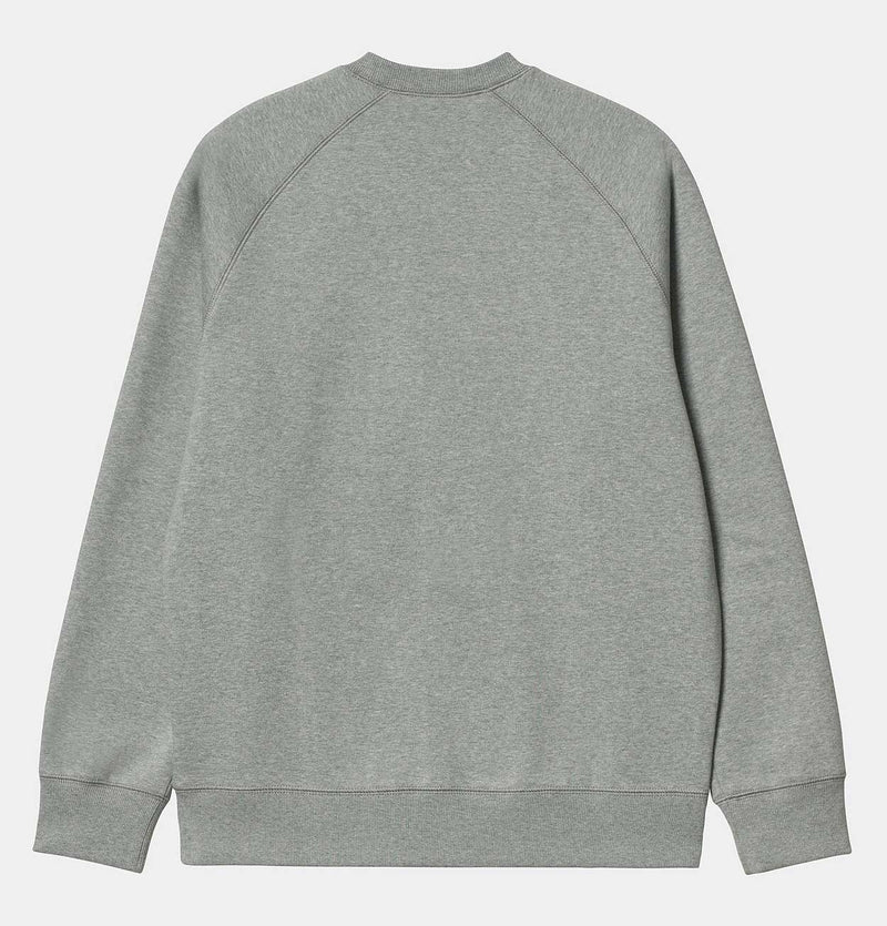 Carhartt WIP Chase Sweatshirt in Grey Heather