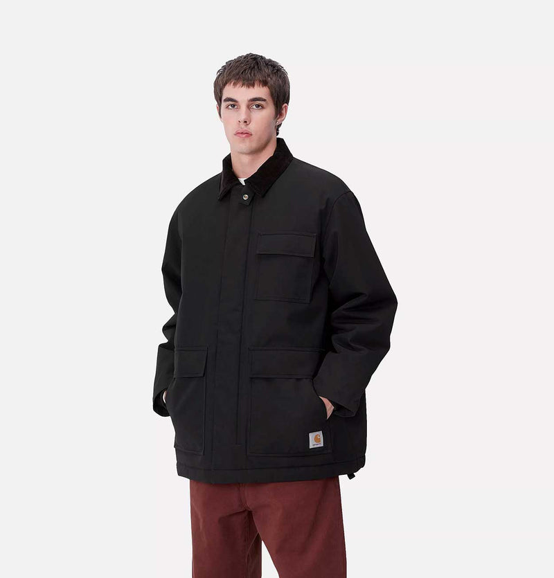 Carhartt WIP Clarton Coat in Black