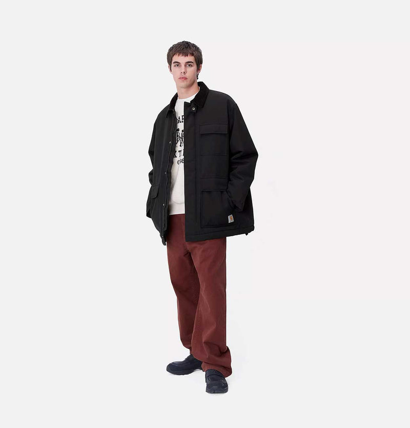 Carhartt WIP Clarton Coat in Black