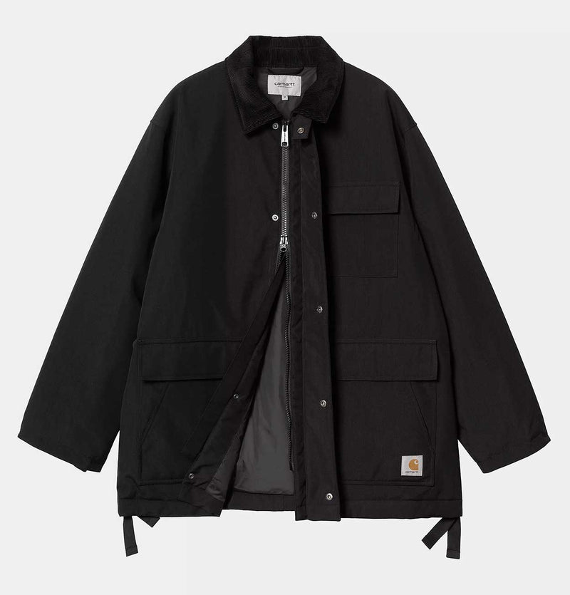 Carhartt WIP Clarton Coat in Black