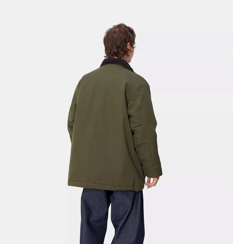 Carhartt WIP Clarton Coat in Office Green